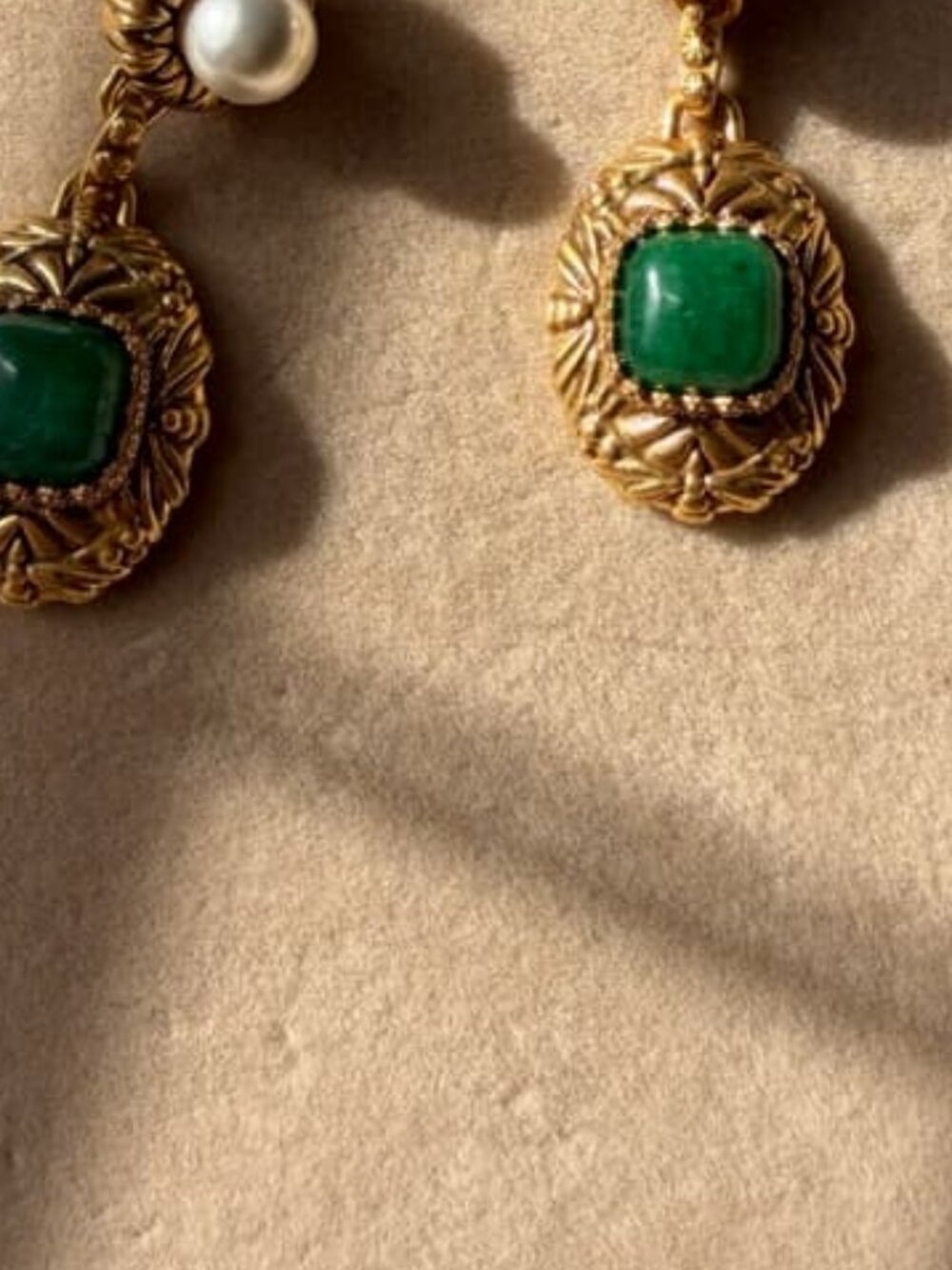 silver posts lady earrings